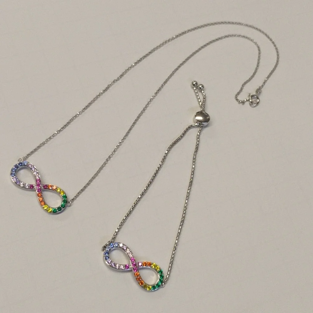 Silver Infinity Set - Picture 2 of 4